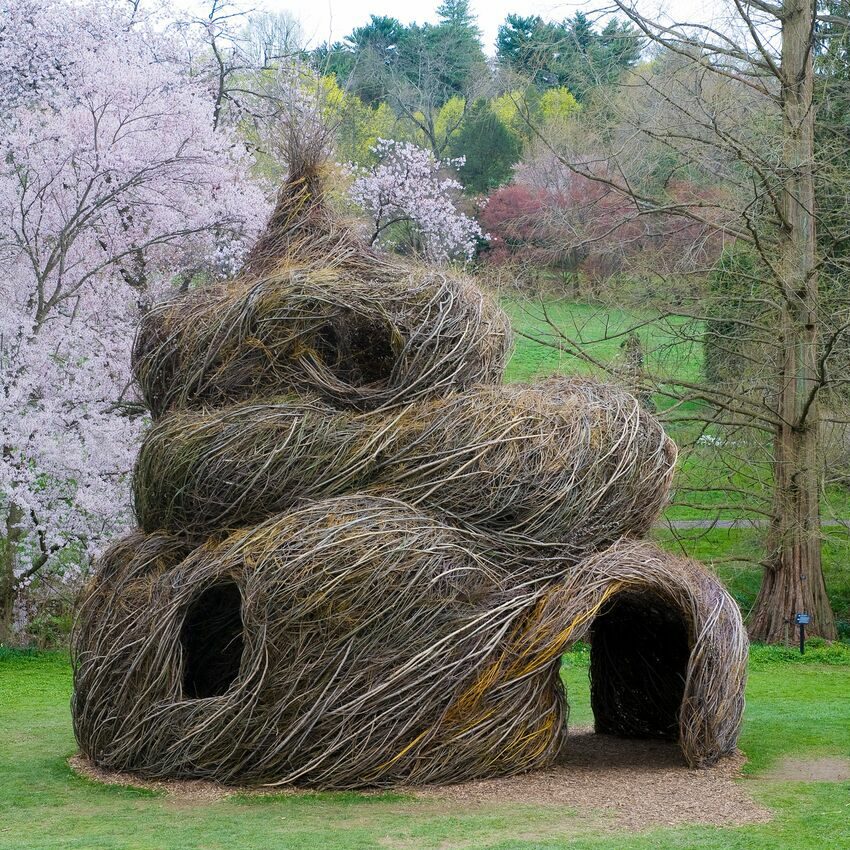 A past exhibit Stickwork: Summer Palace - Betty Ford Alpine Gardens