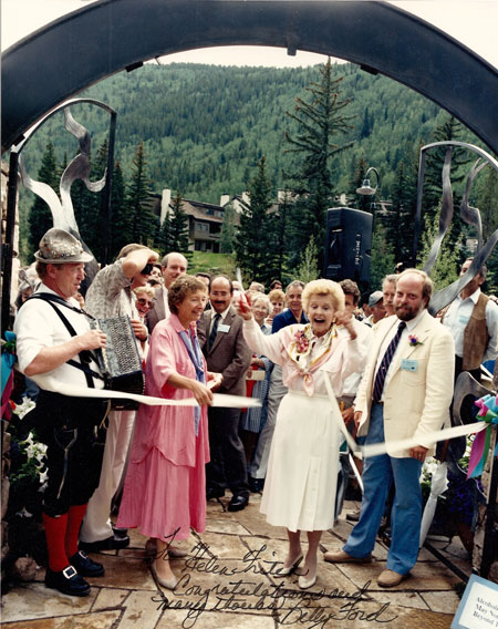Ribbon Cutting Ceremony at Betty Ford Alpine Gardens