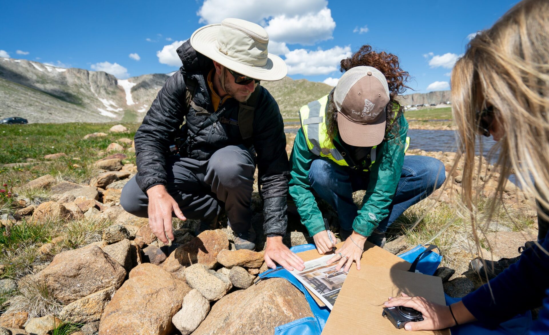 Researchers at Mount Evans for Alpine Collection Trip - August 2019 | NAGB Alpine Strategy