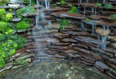 Waterfall at Betty Ford Alpine Gardens