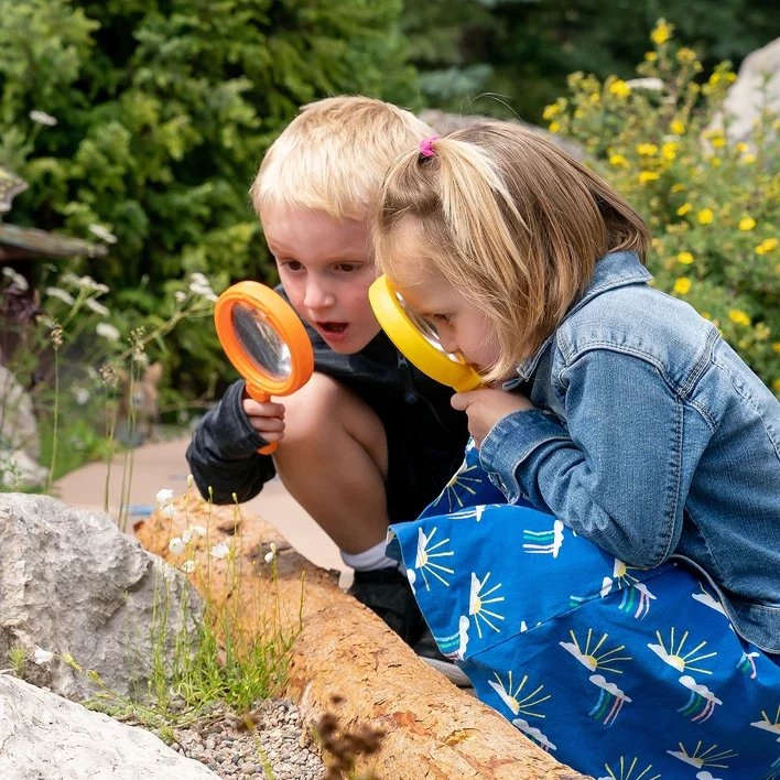 Children Exploring the Betty Ford Alpine Gardens