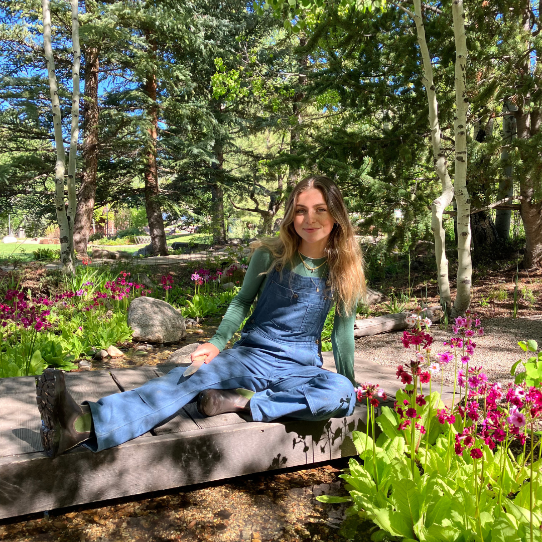Betty Ford Alpine Gardens 2023 Summer Intern Ali