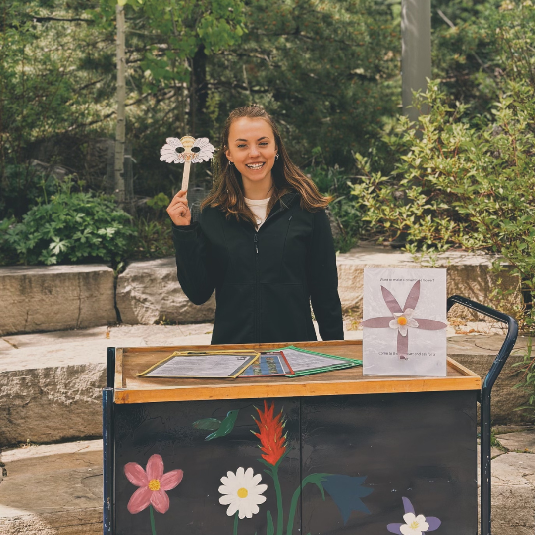 Betty Ford Alpine Gardens 2023 Summer Intern Carolyn