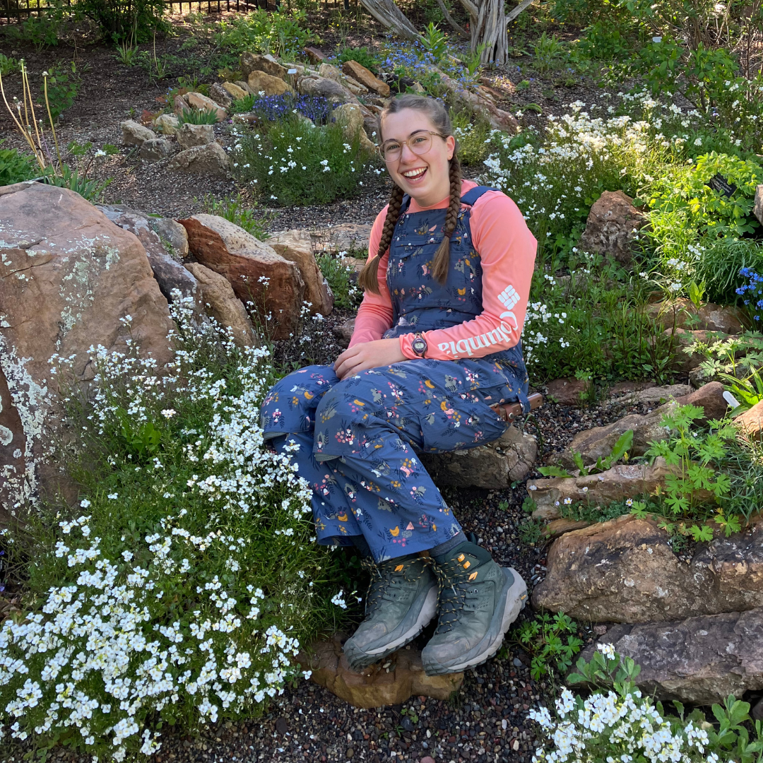Betty Ford Alpine Gardens 2023 Summer Intern Ellie