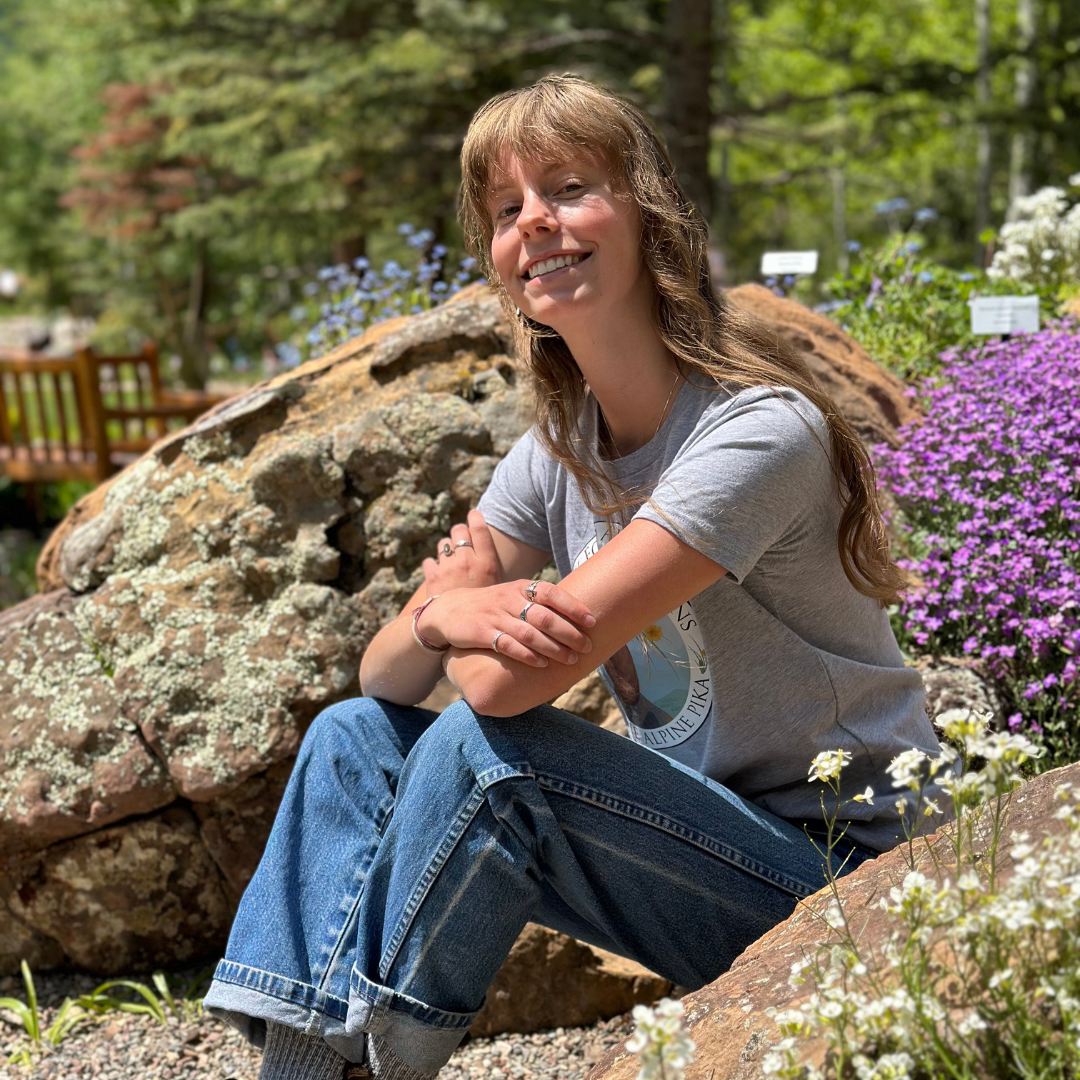 Betty Ford Alpine Gardens 2023 Summer Intern Emma