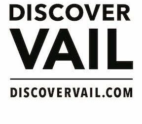 Town of Vail's Discover Vail Logo, a Betty For Alpine Gardens Partner